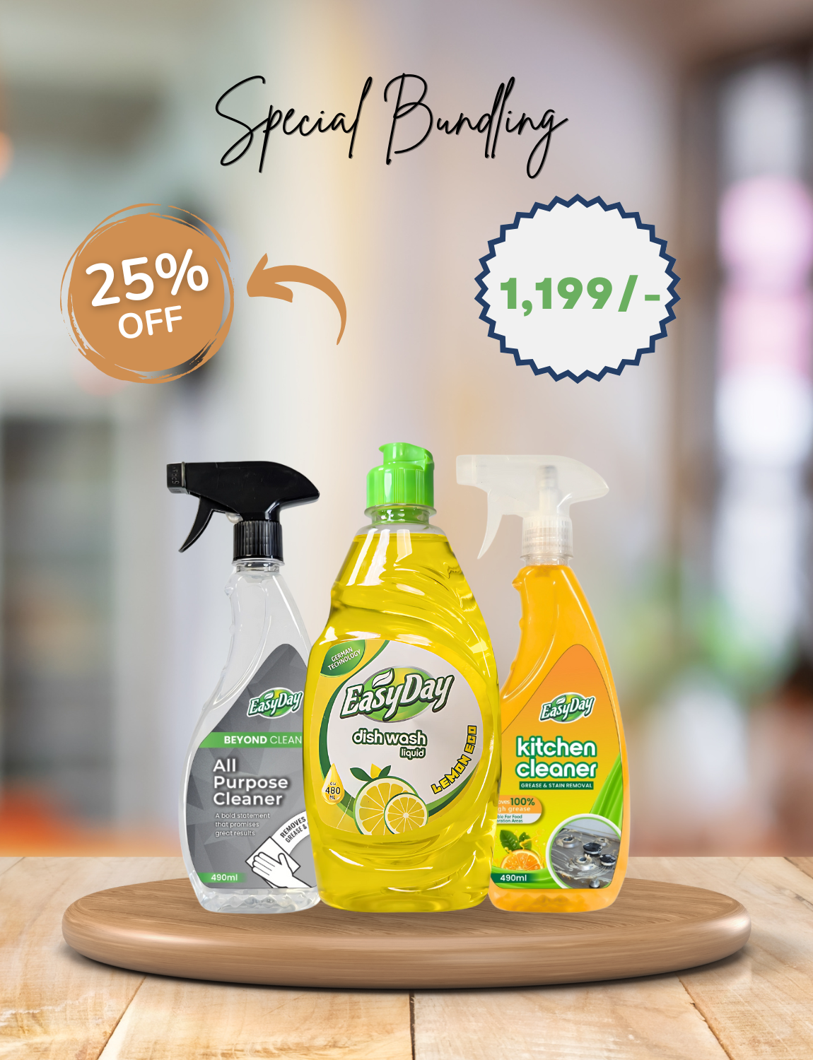 EasyDay - Pack of 3