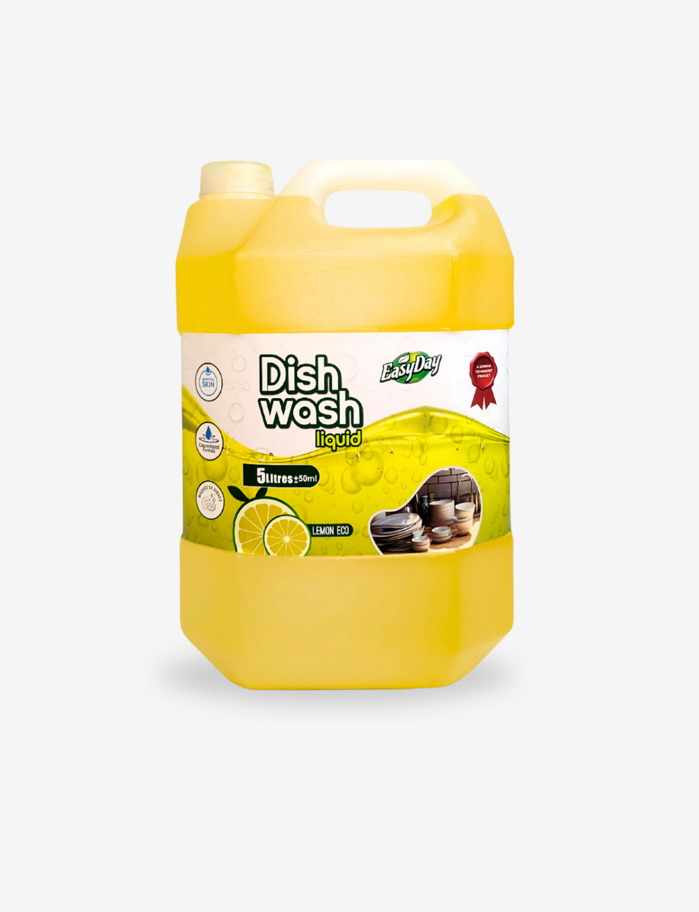 Lemon Dishwash Liquid | 5 Litre
